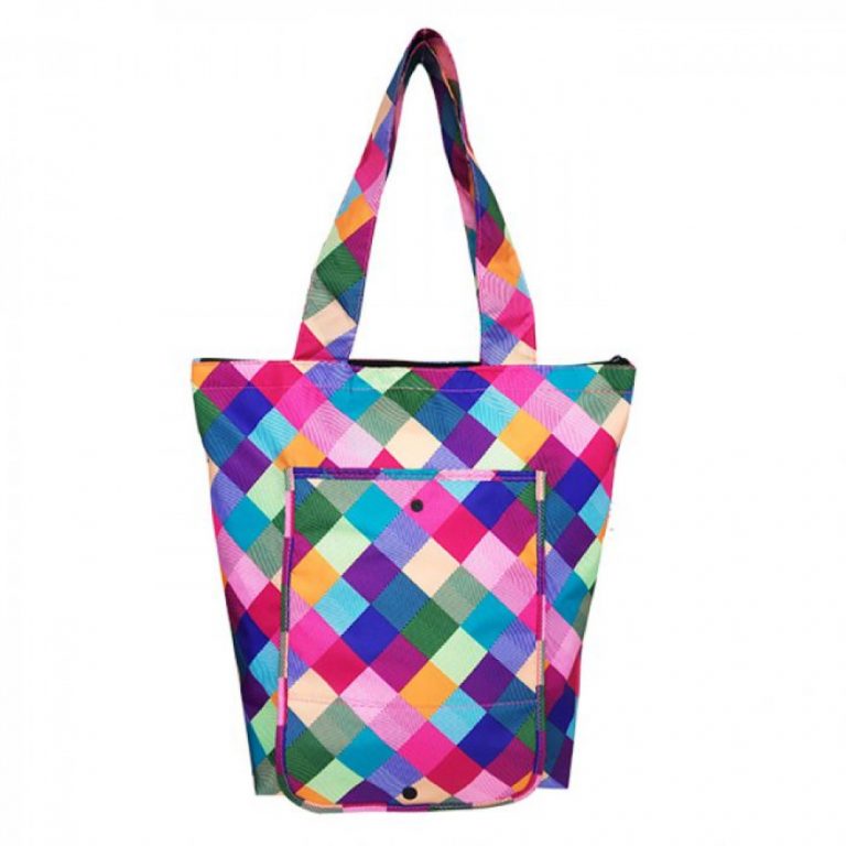 sachi insulated folding market tote